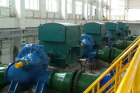 KPS系列单级双吸离心泵在新疆庆华煤化公司煤制天然气项目循环水装置使用现场