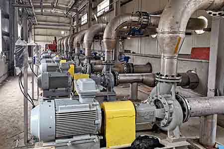 KCC系列化工离心泵在江苏斯尔邦石化有限公司工业水处理使用现场